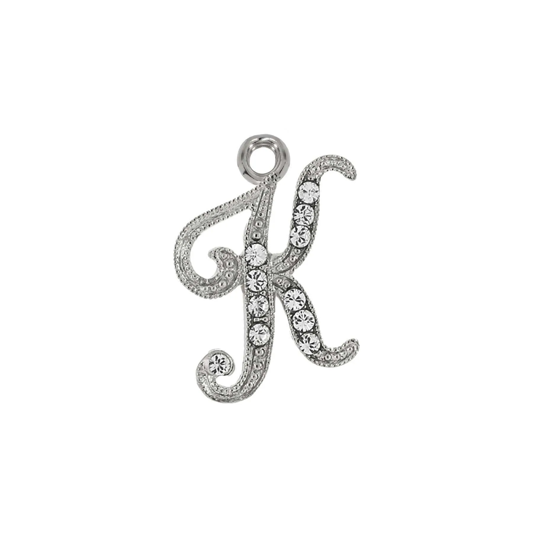 1928 Jewelry Crystal Accent Initial Charm