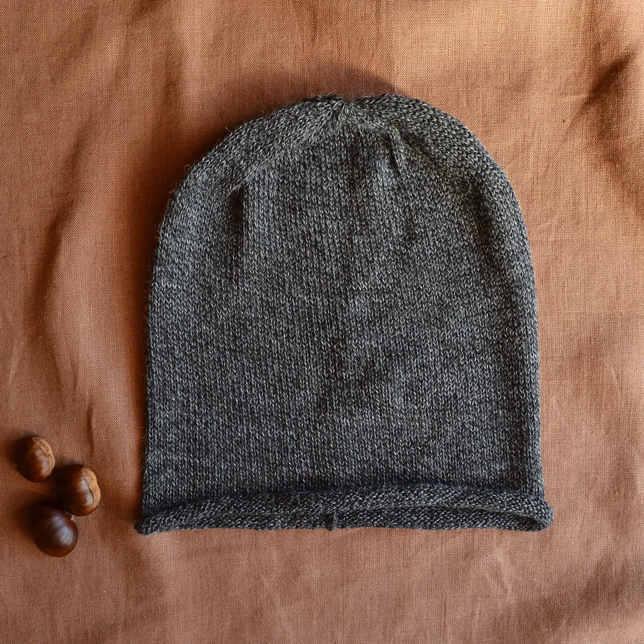 Adults Jersey Beanie in 100% Alpaca *Returning 2025