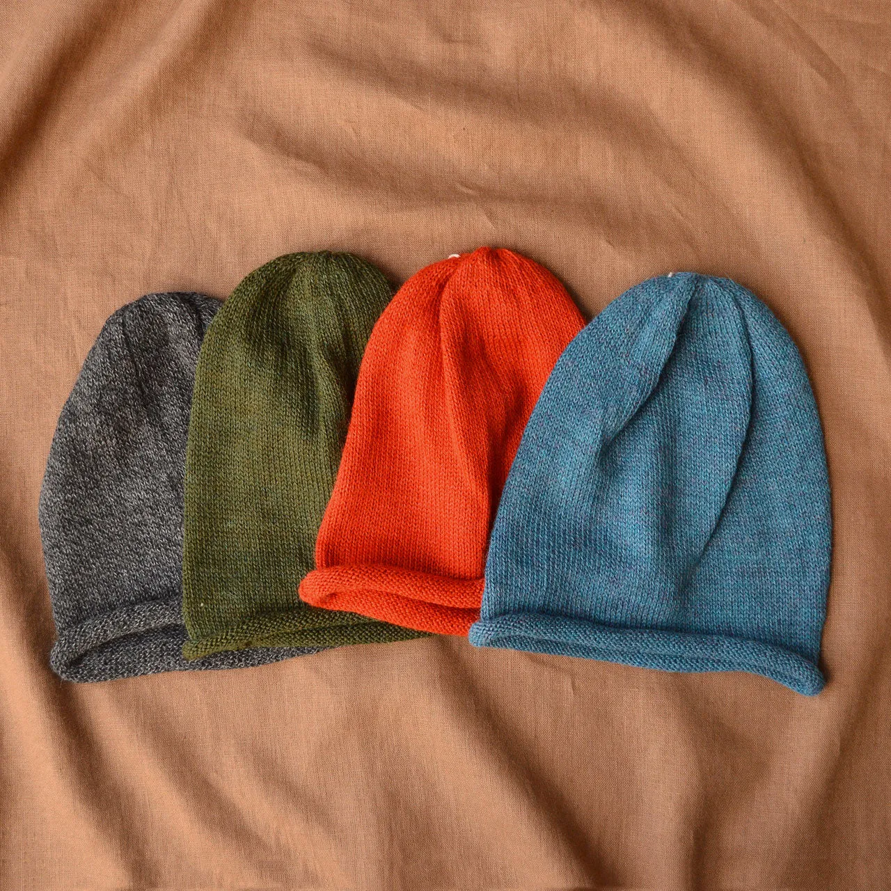 Adults Jersey Beanie in 100% Alpaca *Returning 2025