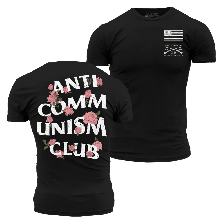 Anti-Commie Club T-Shirt - Black