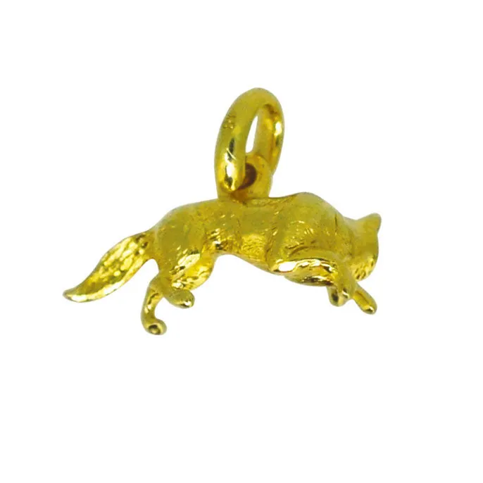 Antique Fox Charm