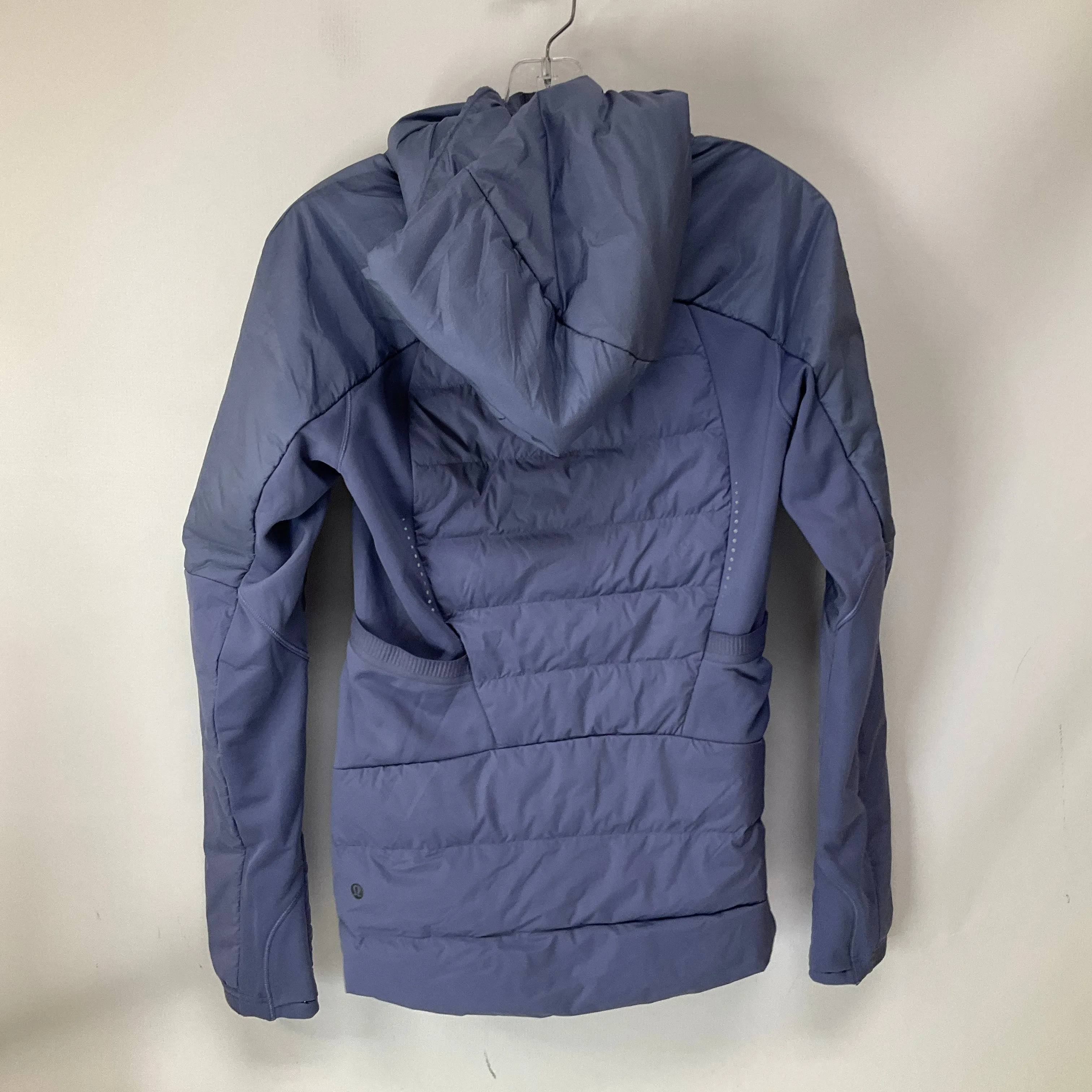 Athletic Jacket By Lululemon In Blue, Size: 8