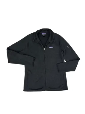 Athletic Jacket By Patagonia In Black, Size: L