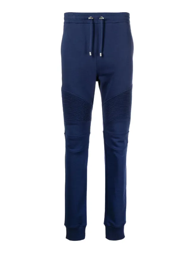 Balmain cotton sweatpants with Balmain Paris logo