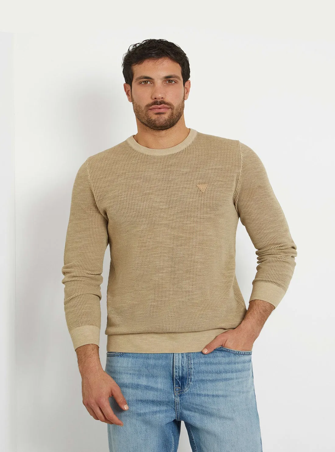 Beige Casey Knit Jumper