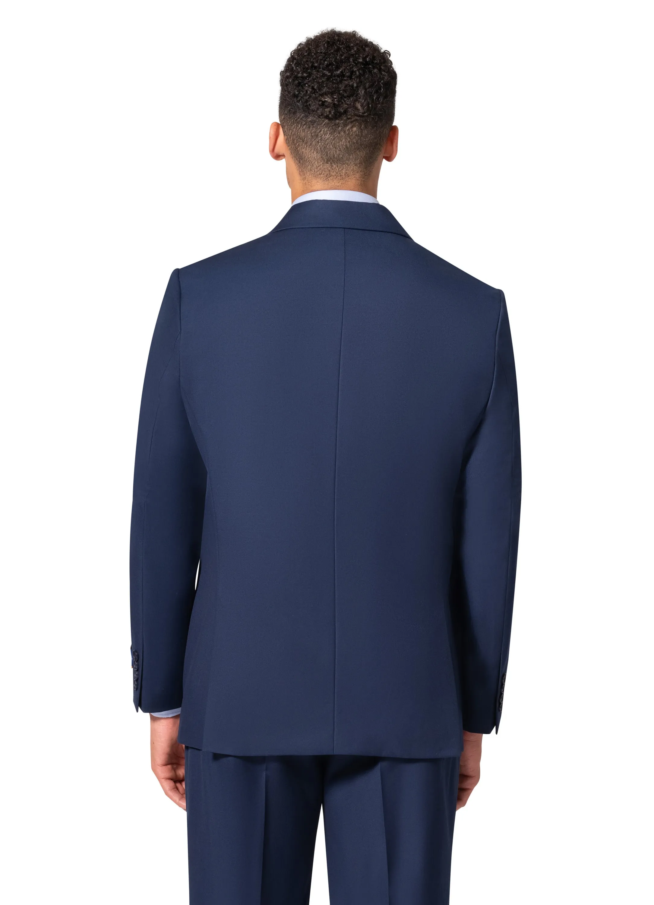 Berragamo A6732 D/B Modern Fit Suit - New Blue