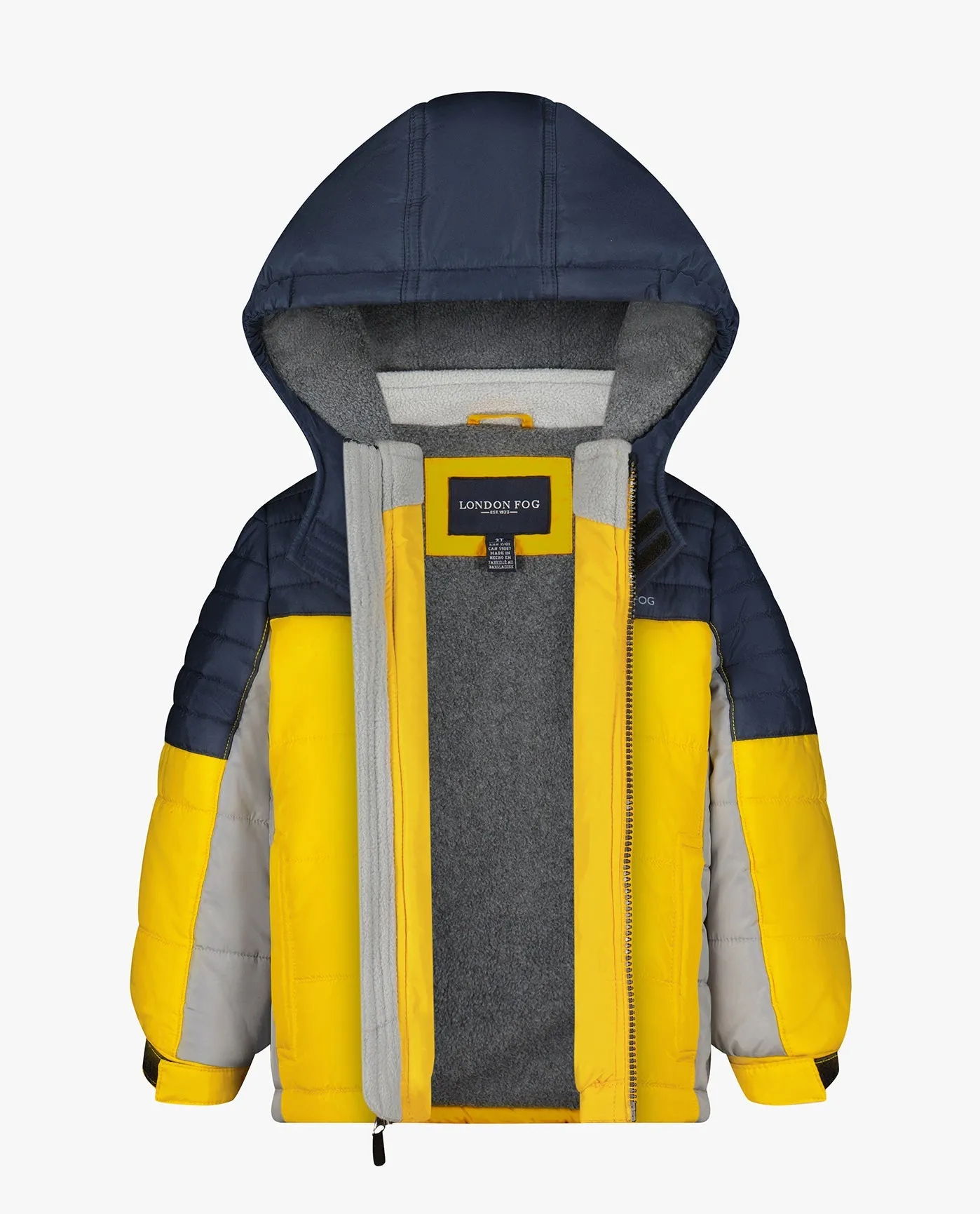 BIG BOYS ZIP-FRONT MID WEIGHT SPORTS PUFFER