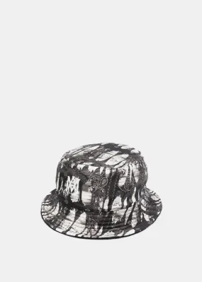 Black Bandana Reversible Bucket Hat