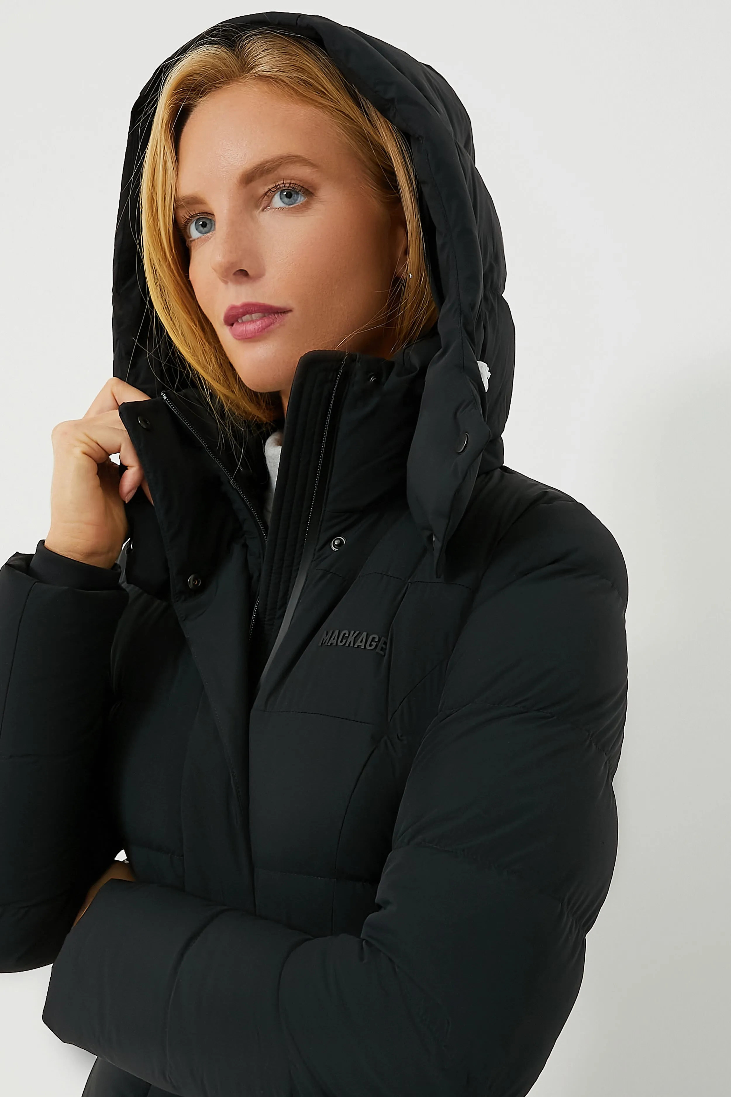 Black Calina City Down Coat