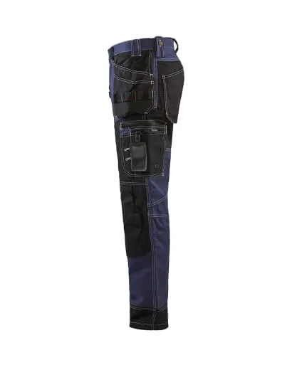 Blaklader Cotton Twill Work Trousers with Knee Pad and Nail Pockets X1500 - 15001370