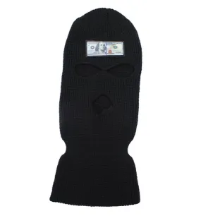 Blue Hundreds SkiMask (3 Hole) - Twenty1Rich