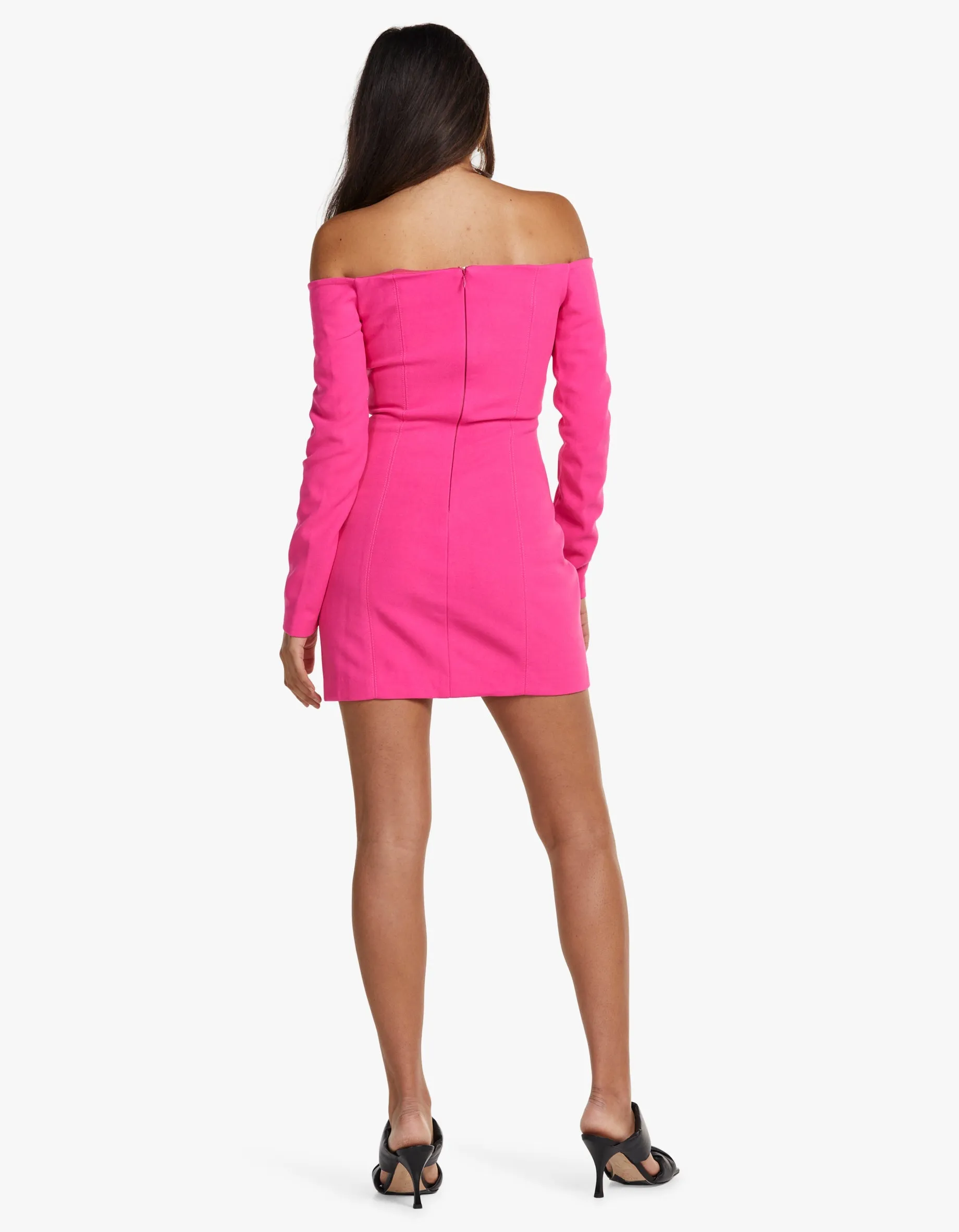 Bonita Mini Dress - Hot Pink