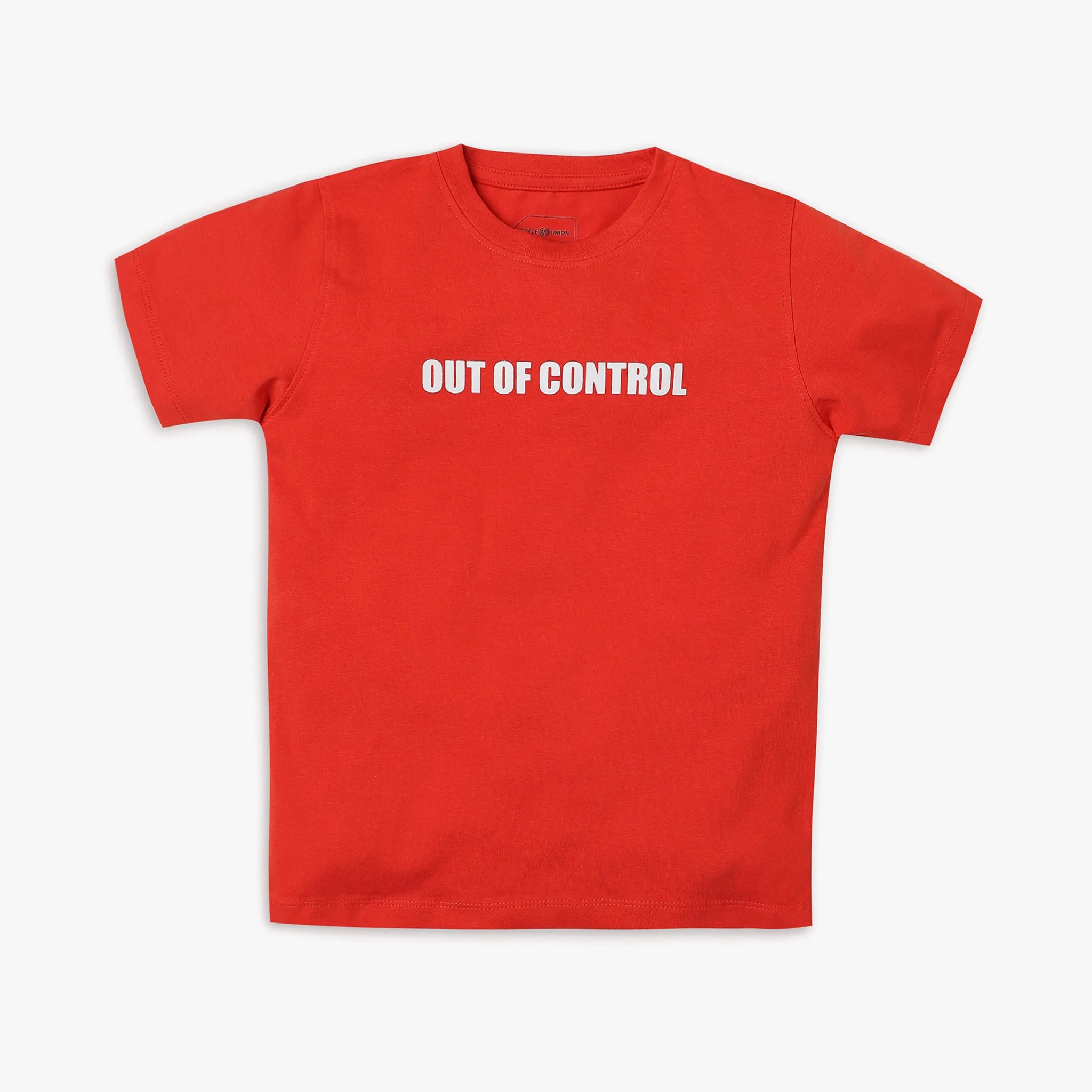 Boy's Regular Fit Printed T-Shirt