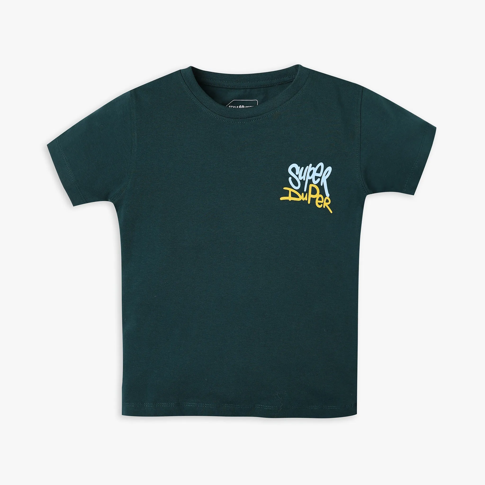 Boy's Regular Fit Printed T-Shirt