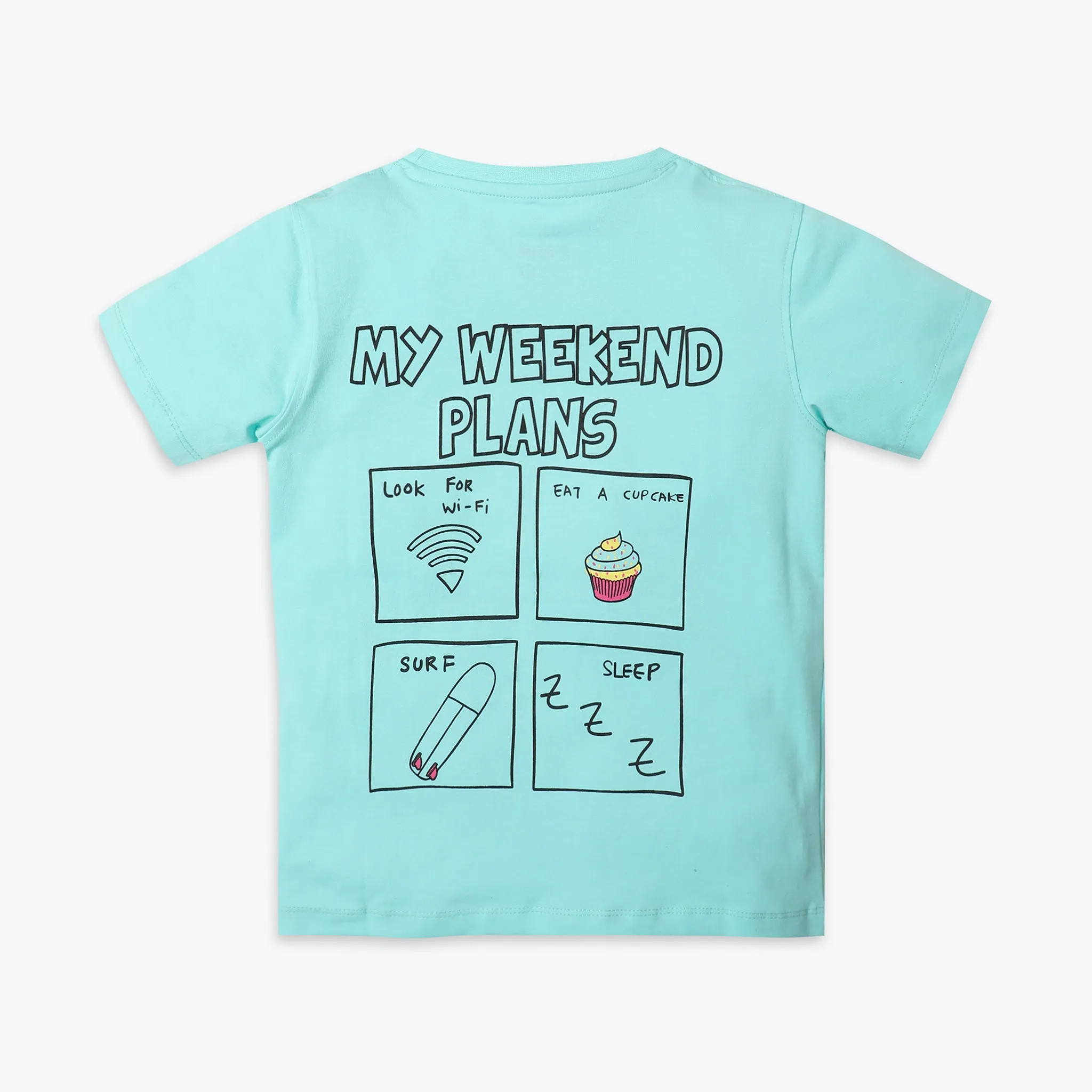 Boy's Regular Fit Printed T-Shirt