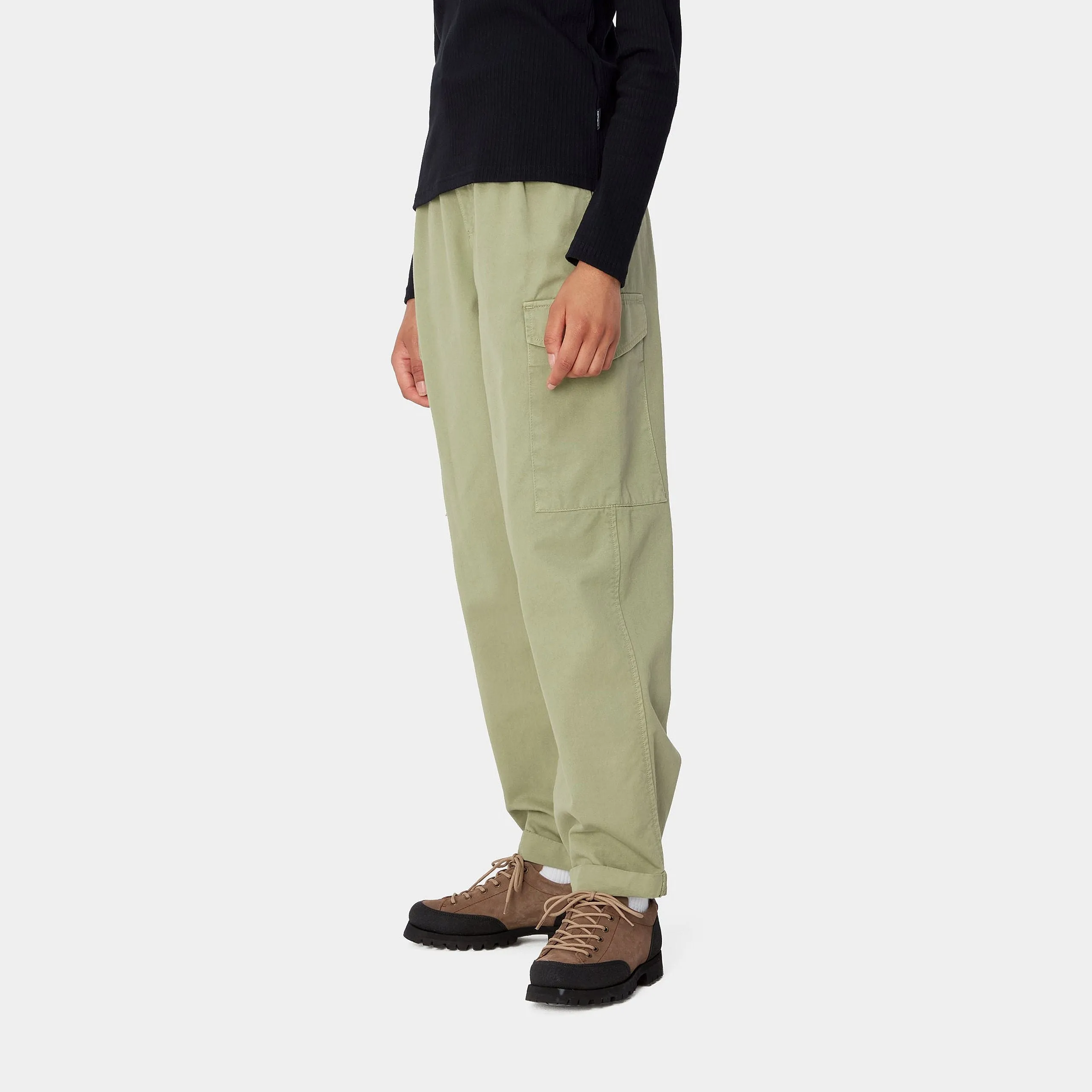 Carhartt W' Collins Pant Misty Green Garment Dyed