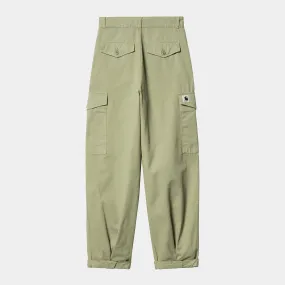 Carhartt W' Collins Pant Misty Green Garment Dyed