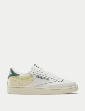 Club C 85 Shoes - Chalk/Vintage Chalk/Escape Green