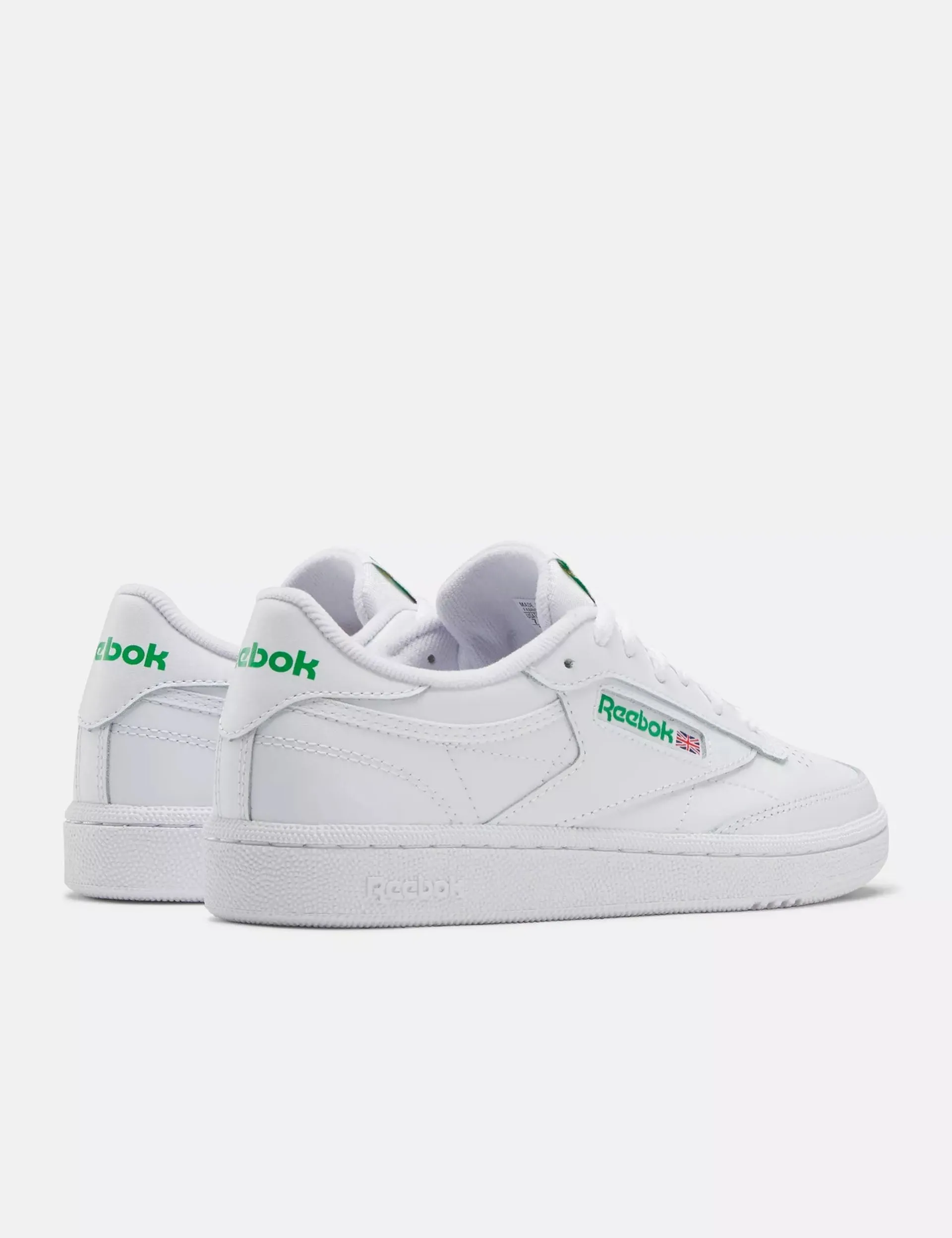 Club C 85 Shoes - Cloud White/Glen Green