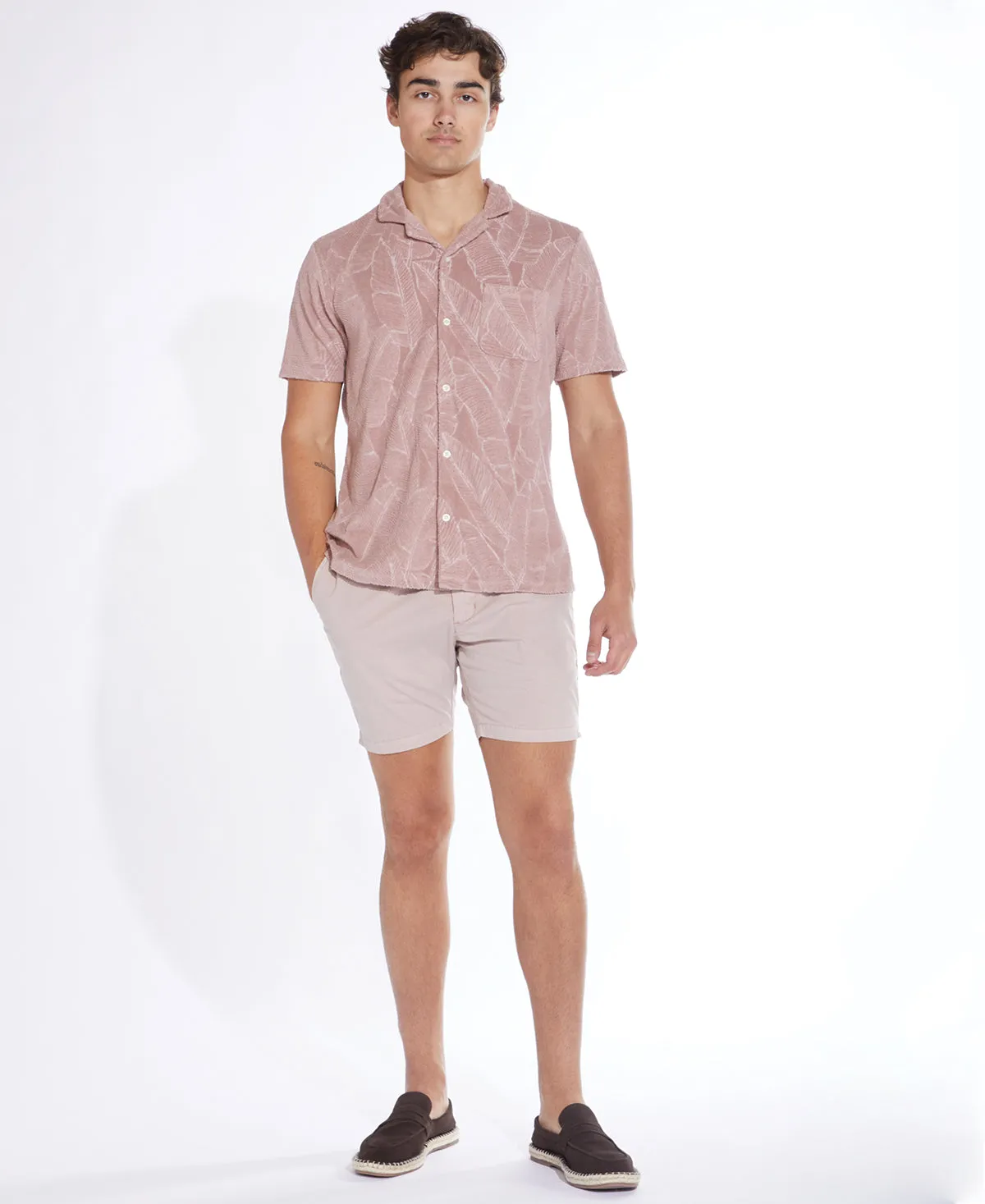 Clyde 6" Tailored Short (Mauve)