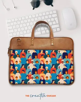 Colorful People - The Vegan Leather Laptop Bag