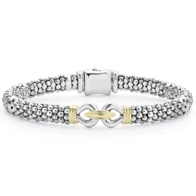 Derby Two-Tone Caviar Buckle Bracelet | 6mm