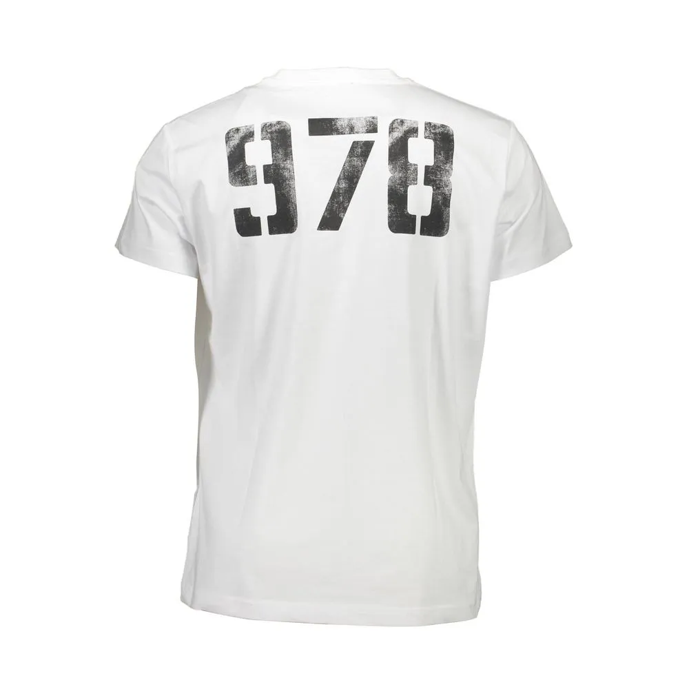 Diesel White Cotton Men Men's T-Shirt