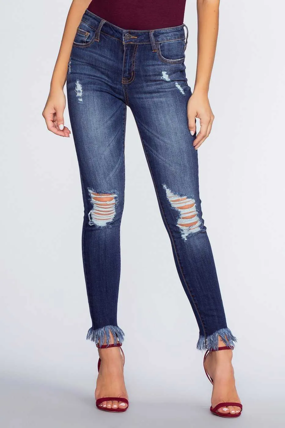 Dixie Frayed Jeans