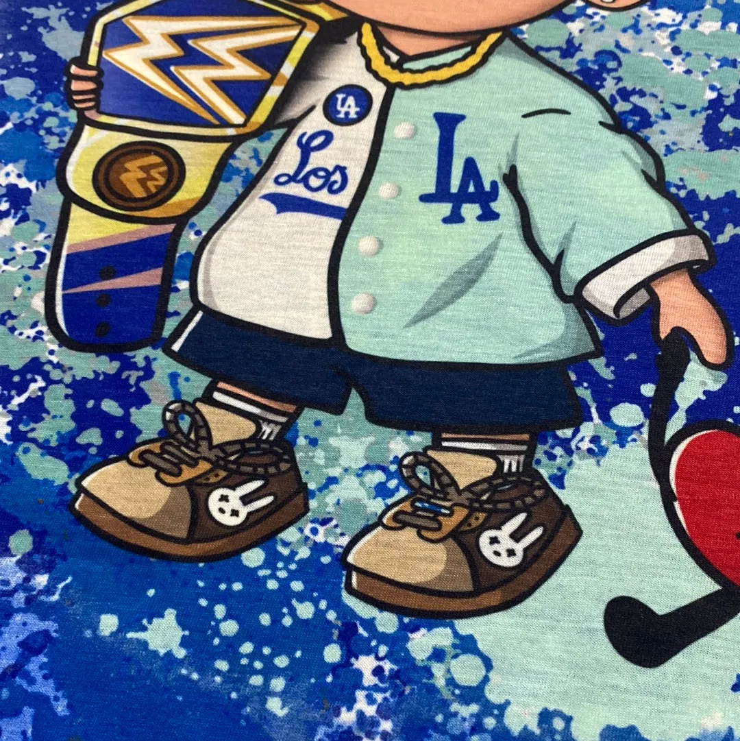 Dodgers Wrestler Bad Bunny