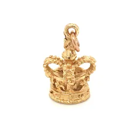 Gold Crown Charm