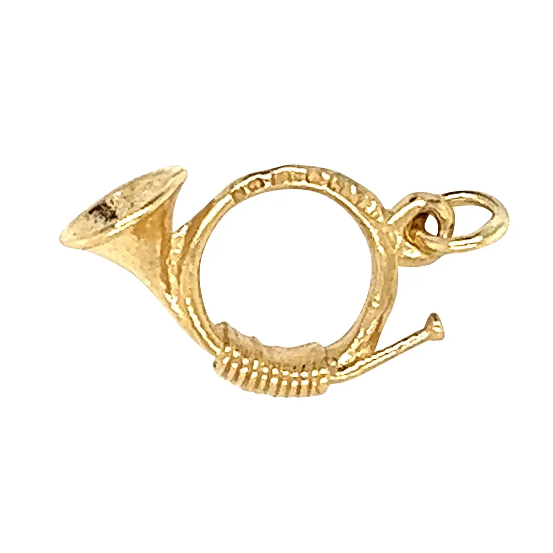 Gold Horn Charm