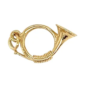 Gold Horn Charm