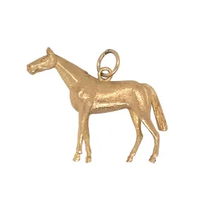 Gold Horse Charm