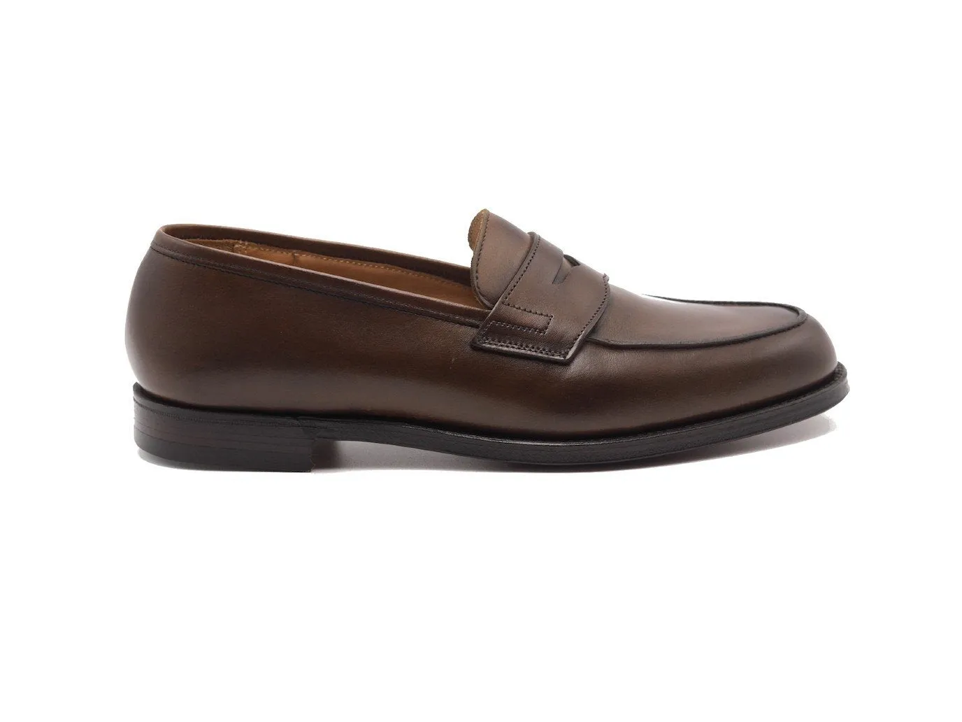 Grantham 2 Dark Brown Burnished Calf