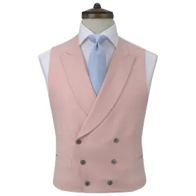 Hayward Light Pink Wool Waistcoat