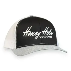 Heritage Snapback Black Hat | Honey Hole