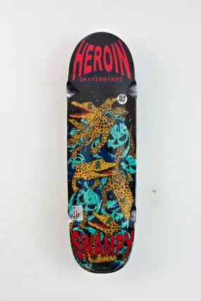 Heroin Skateboards - Gators Swampy Pro Model Skateboard Deck - 9.125 x 31.80