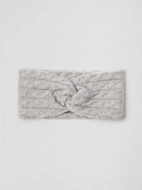 Knitted headband 100% cashmere