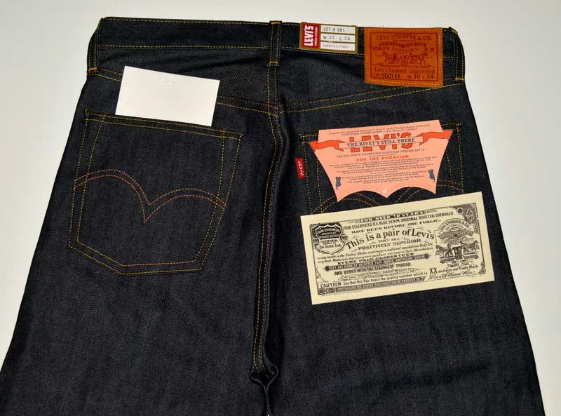 LEVI'S VINTAGE CLOTHING "44501-0088" 501XX 1944 Model 501 JEANS (organic cotton)