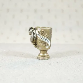 Little Sterling Silver Karlsbad Stein Charm