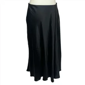 Max Mara Leisure Black Silky Skirt L