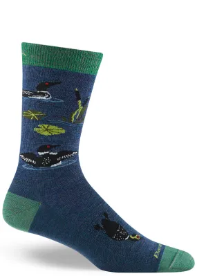 Men's Denim Loon Wool Socks