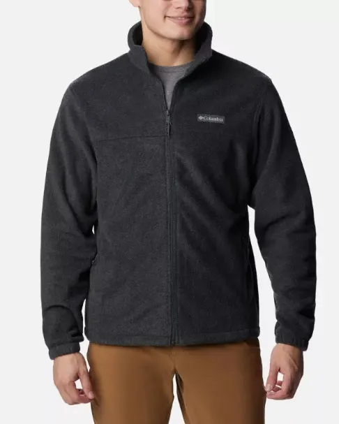 MEN'S STEEN MOUNTAIN FULL ZIP FLEECE JACKET - CHARCOAL