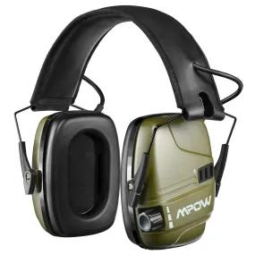 MPOW HP094B Electronic Shooting Earmuffs, Rechargeable, NRR 22dB