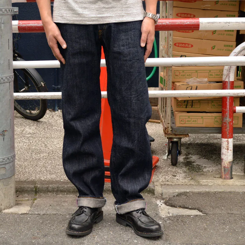 ONI DENIM "022-Kiraku" 12oz Kiraku Denim Relax Straight