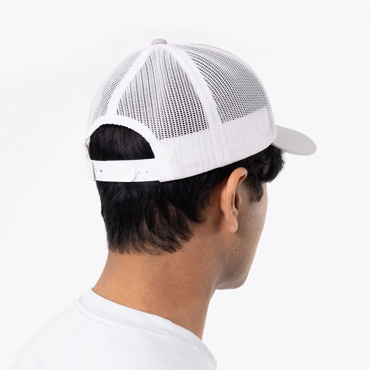 OOsnap Cap Unisex - White Gray