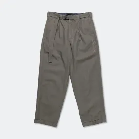 Pleated Work Pant - Pewter Green