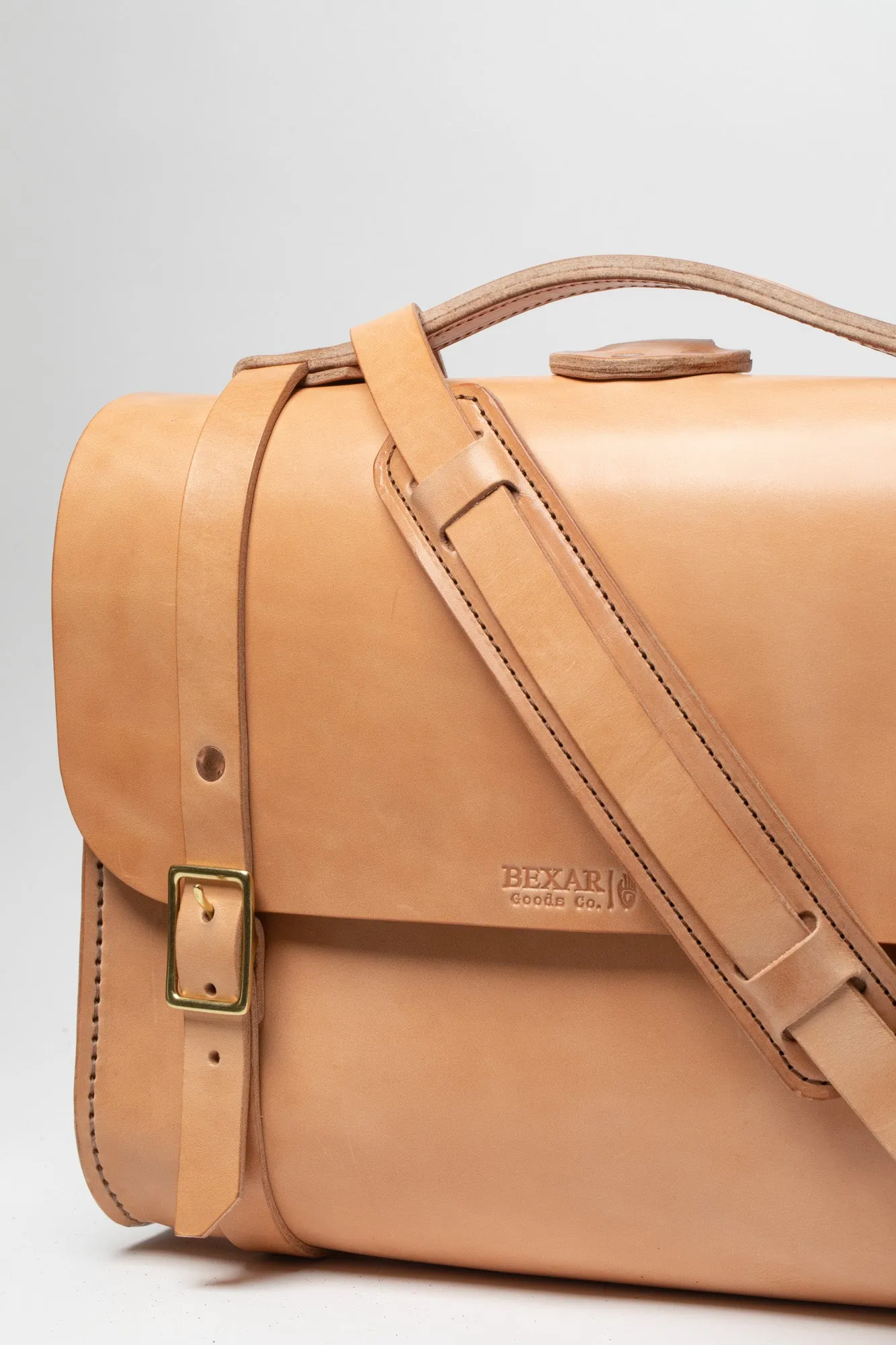 Porter Satchel // Russet