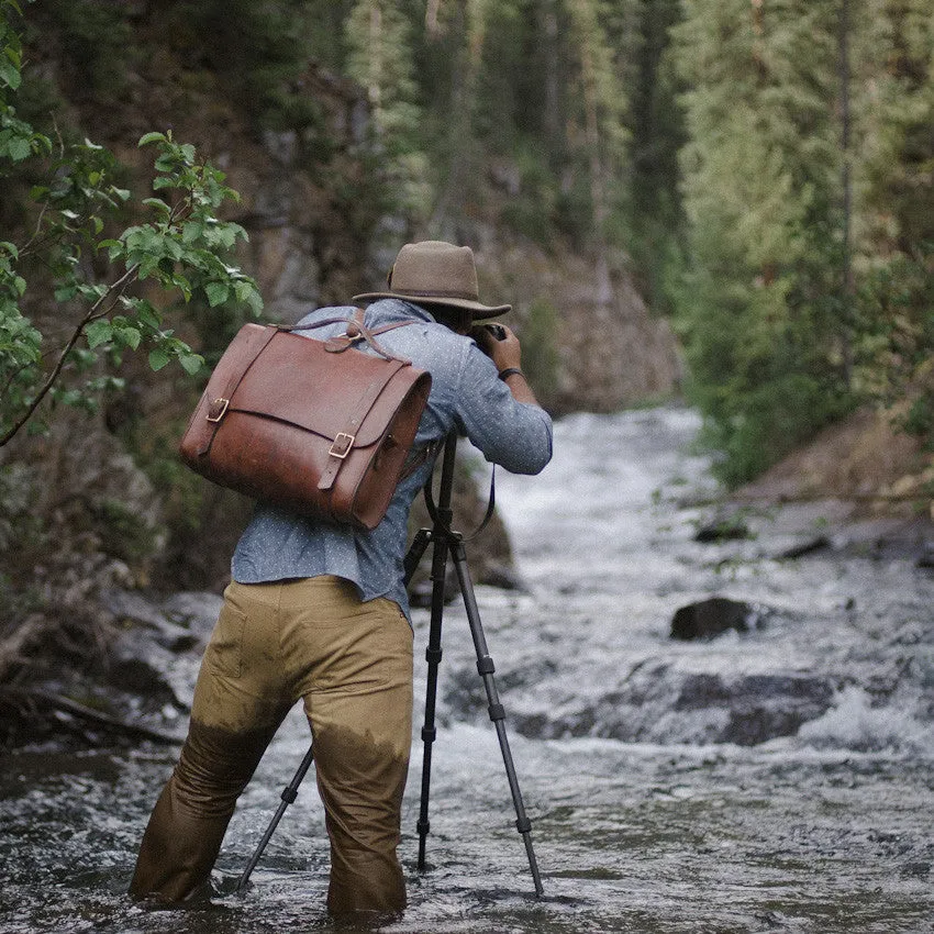 Porter Satchel // SOS Orange