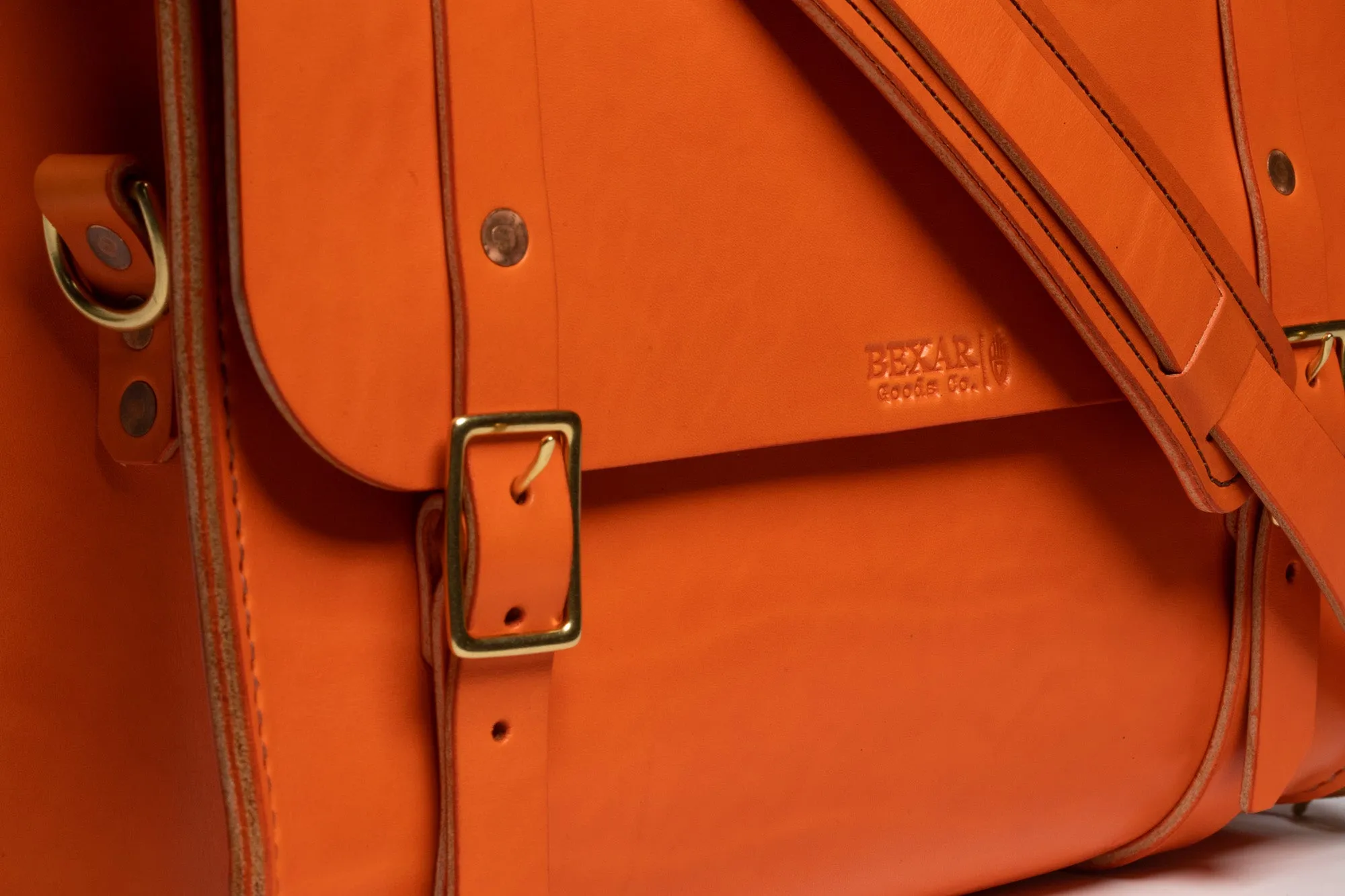 Porter Satchel // SOS Orange